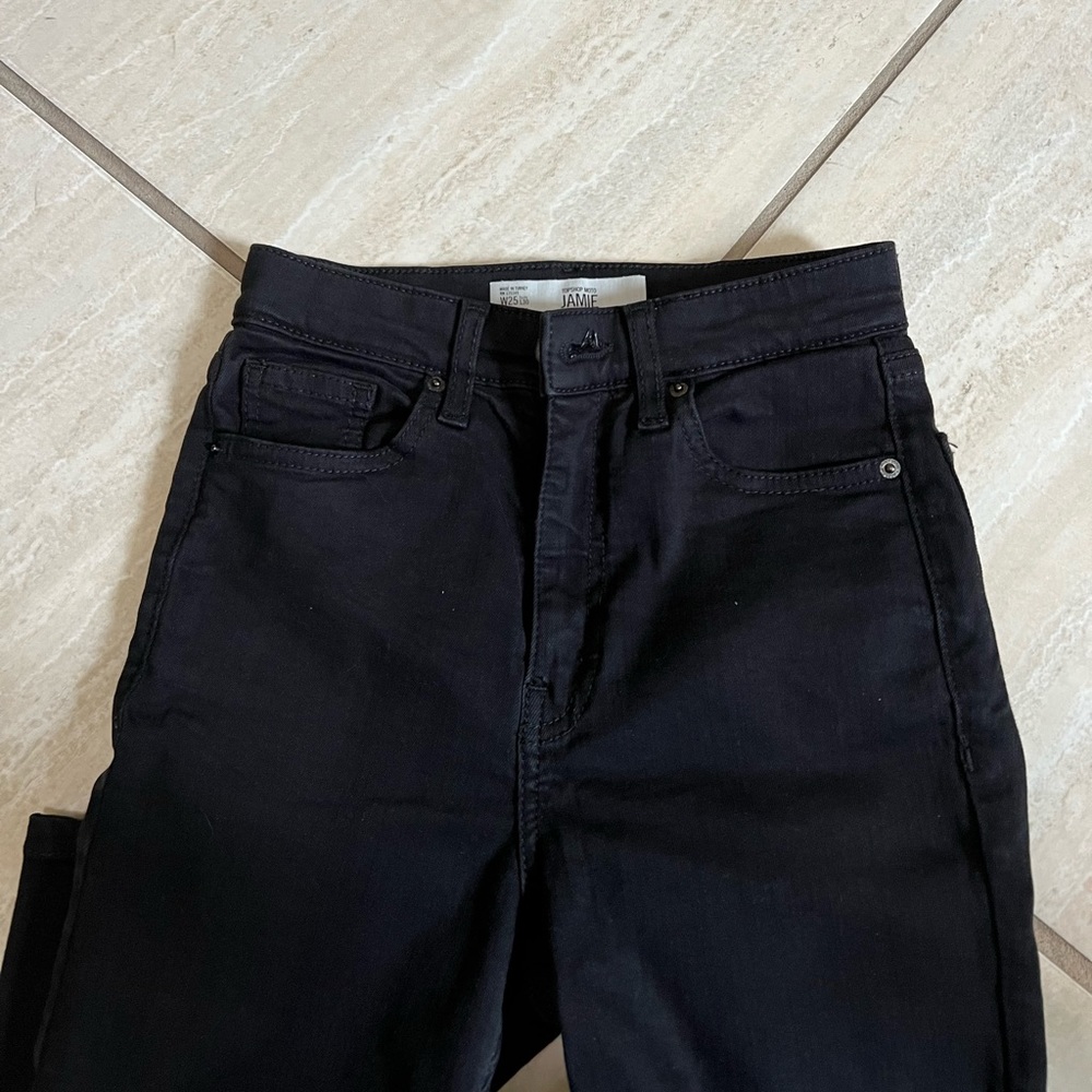 TopShop High Waisted Moto Jamie Jeans